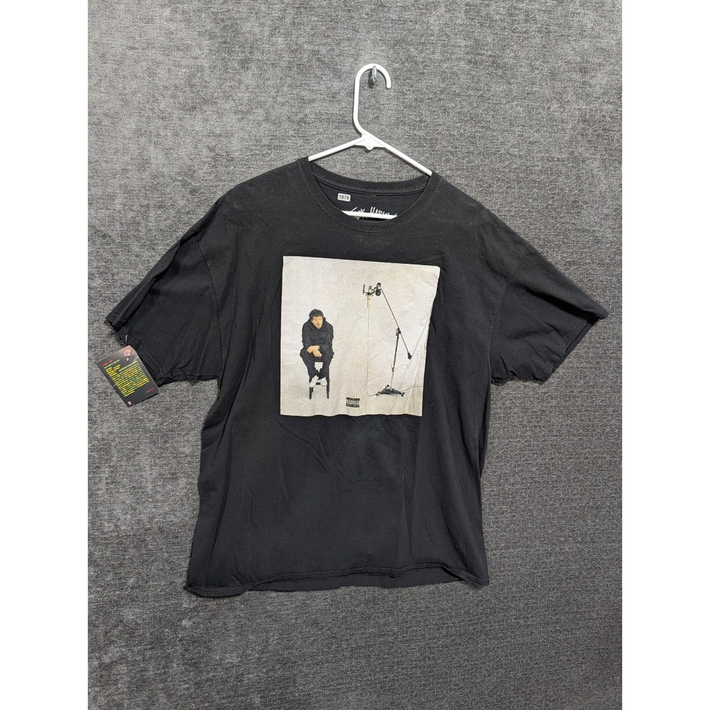 Jack Harlow Graphic T-Shirt Mens XL Black Short Sleeve Cotton Music Rap Tee